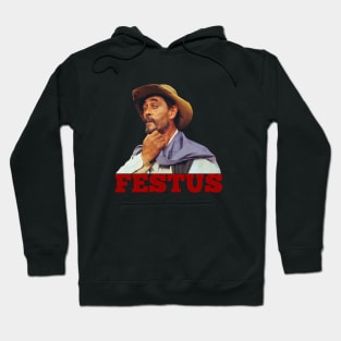 Festus - Gunsmoke - 50s Tv Western Hoodie